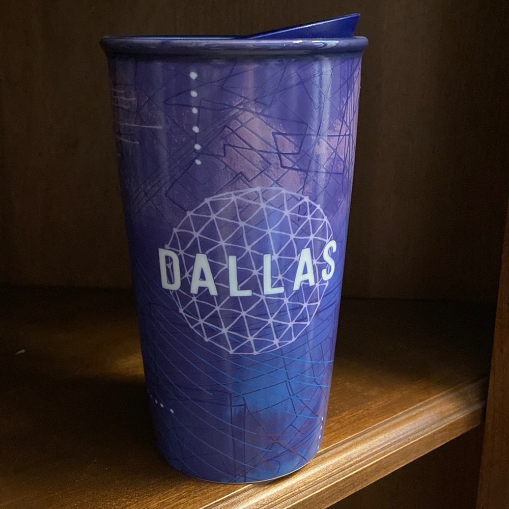 Starbucks Vibrant Purple/Blue Dallas Tumbler